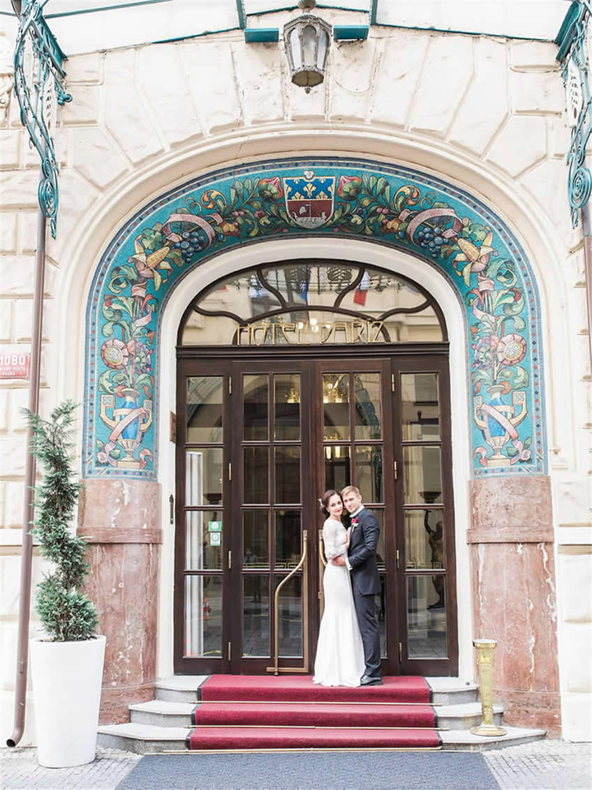 布拉格巴黎大酒店婚礼摄影