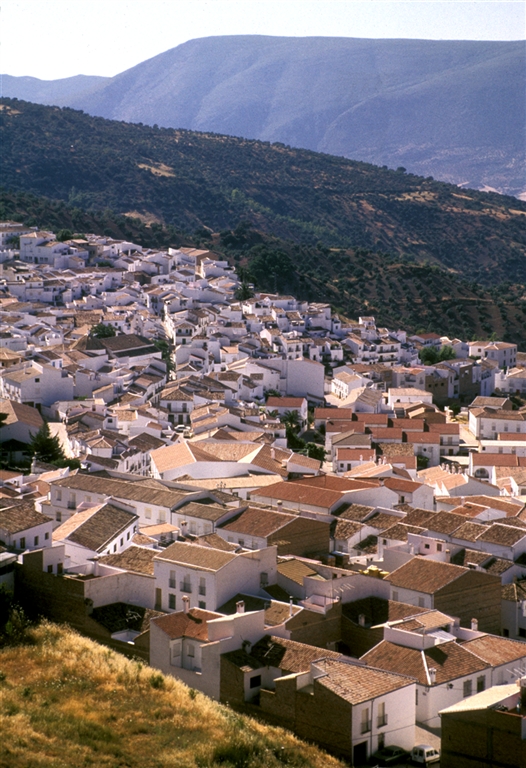 西班牙加的斯省的白色村庄